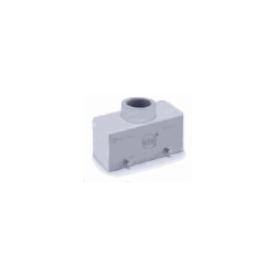 Capot 16B, Aluminium moulé sous pression, IP65, Sortie verticale, M32